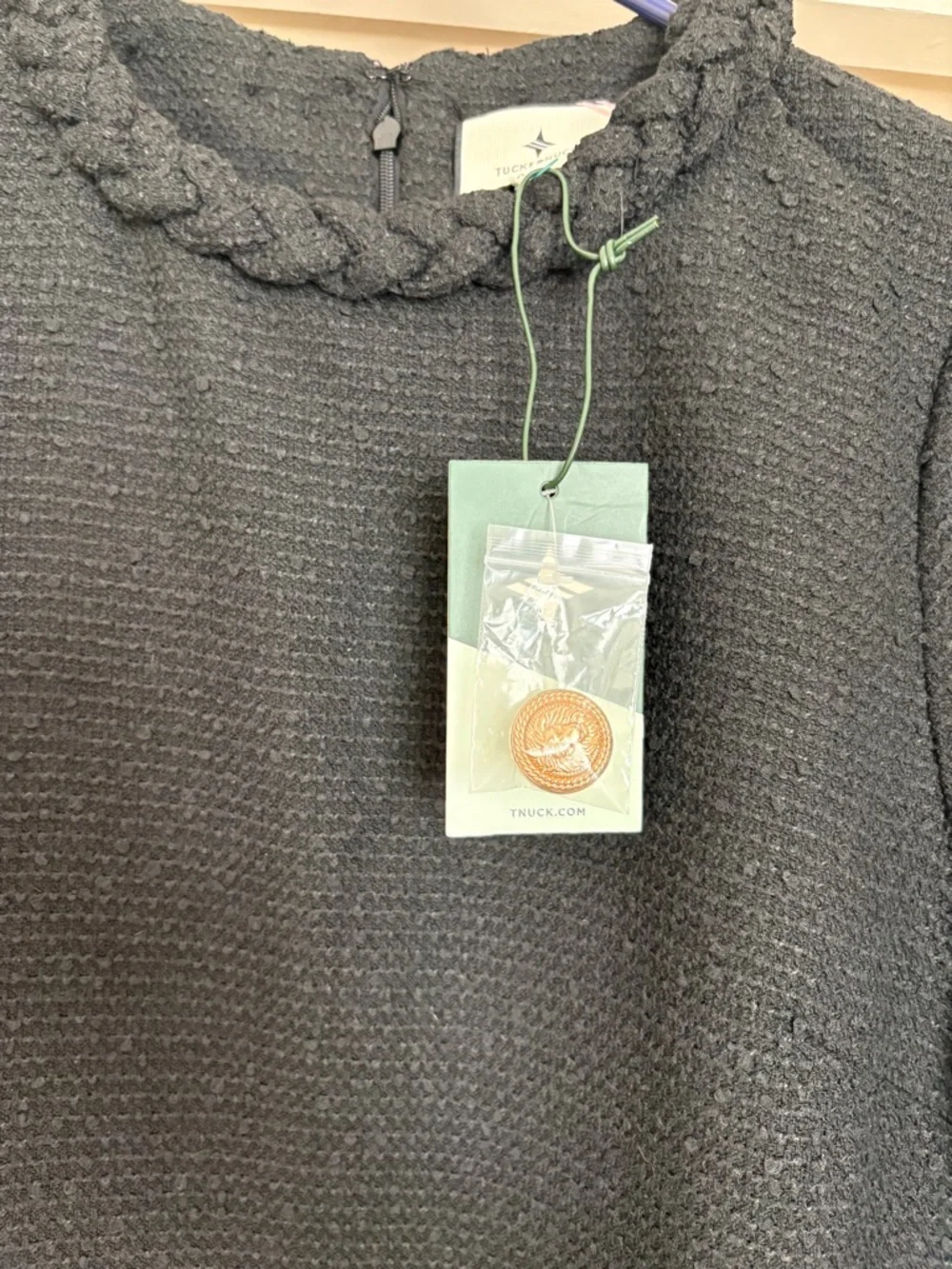 Tuckernuck Black Tweed Jackie Dress - Picture 5 of 5